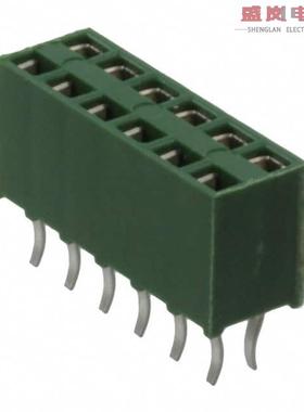 原装正品215307-6[CONN RCPT 12POS 0.1 GOLD PCB]