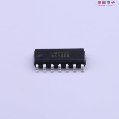 原装正品LMV324-SR[低功耗,轨到轨输入输出,4通道运放]