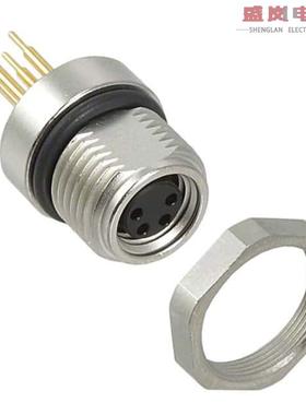 原装正品1694376[CONN RCPT FMALE 4POS GOLD SOLDER]