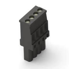 原装正品1546118-4[TERM B PLUG 4POS 270DEG 5MM]