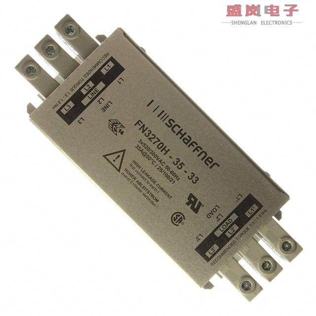 原装正品FN3270H-35-33[LINE FILTER 480VAC 35A CHASS