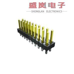 CONN 正品 原装 HEADER 2.54MM 105 10POS TSW VERT