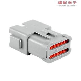 CONN 正品 12PA 20AWG 12POS 原装 RCPT EC01 AT04