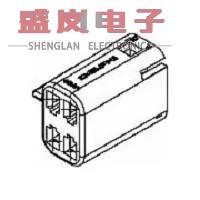 原装正品12047785[汽车 4P FEMALE BLACK 150 SE