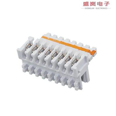 原装正品2-284932-8[CONN RCPT 8POS IDC 22-24AWG TIN]