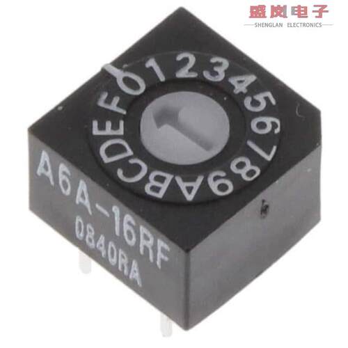 原装正品A6A-16RF[SWITCH ROTARY DIP HEX 100MA 28V]