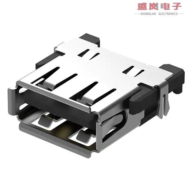 原装正品USB1055-GF-L-A[USB A SKT, MID TOP SMT, R/A