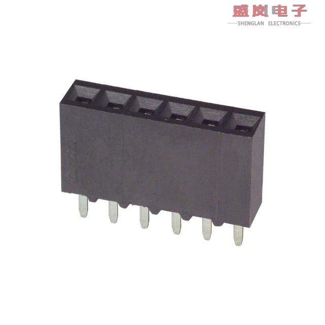 原装正品5-534237-4[CONN RCPT 6POS 0.1 GOLD PCB]