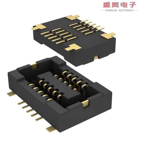 原装正品AXT510124[CONN SOCKET 10POS SMD GOLD]