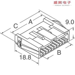 PLUG DF1E 2.5MM 10POS HOUSING CONN 2.5C 10EP 正品 原装