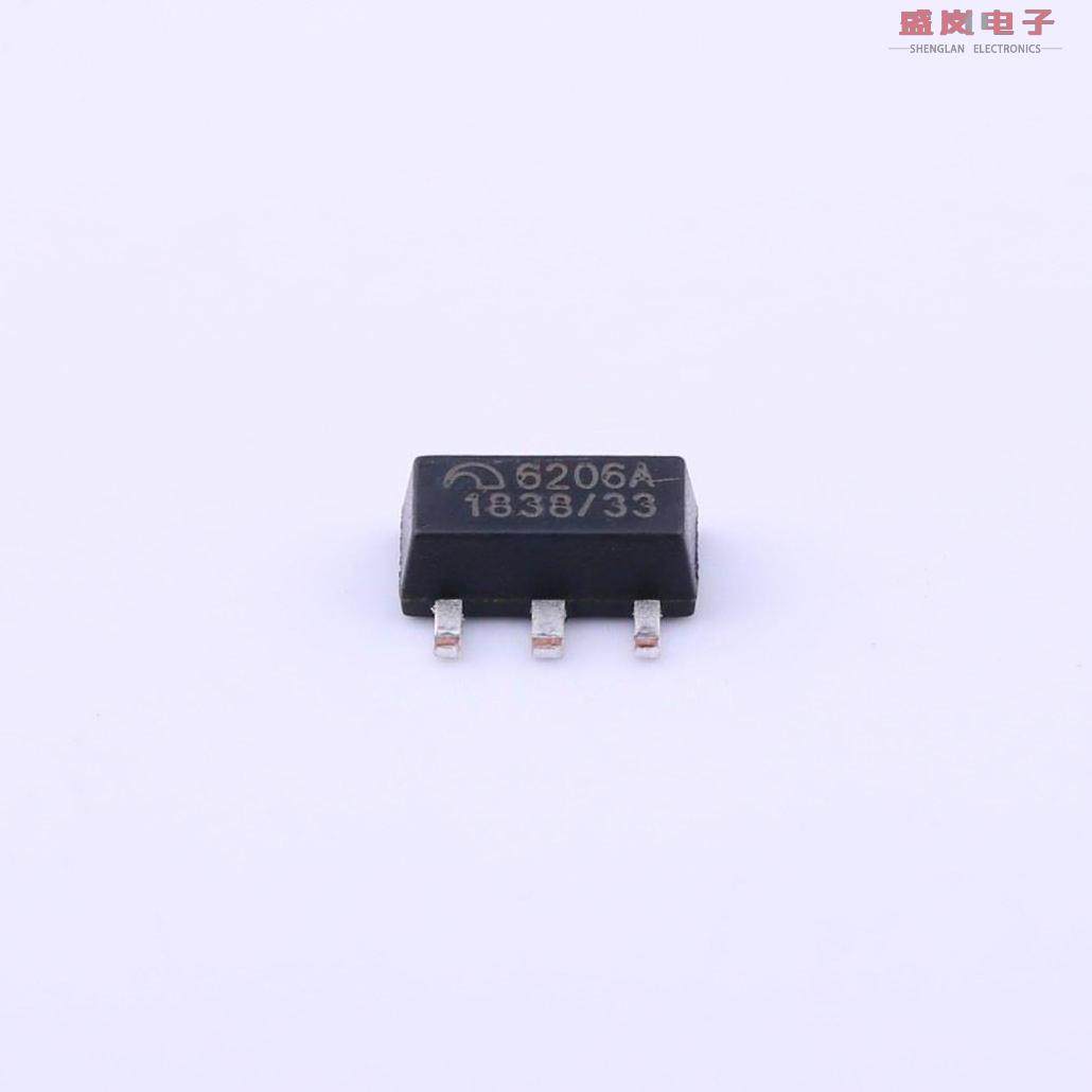 原装正品ME6206A33PG[Vin=6V Vout=3.3V 300mA 50dB@(1