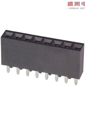 原装正品5-534237-6[CONN RCPT 8POS 0.1 GOLD PCB]