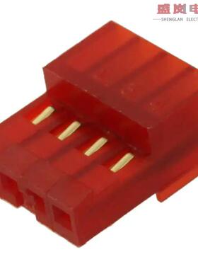 原装正品3-641237-4[CONN RCPT 4POS IDC 22AWG GOLD]