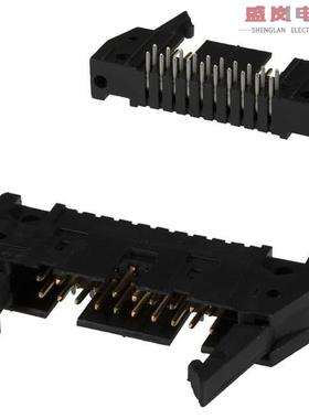 原装正品5499141-4[CONN HEADER R/A 20POS 2.54MM]