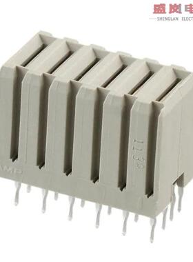 原装正品120953-3[CONN RCPT BLADE PWR 6POS PCB]