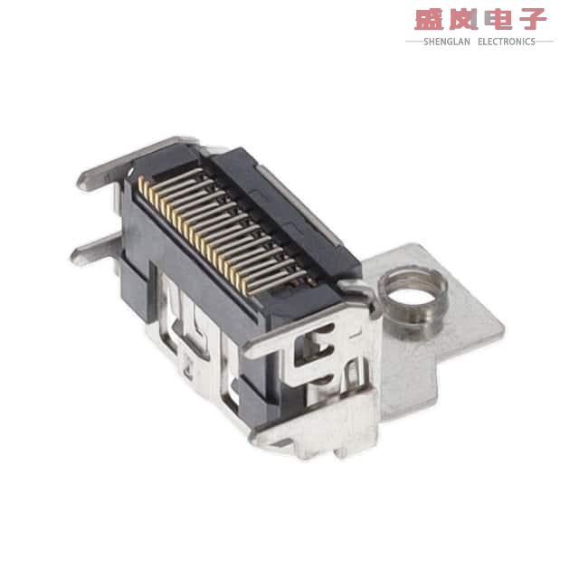 原装正品DC1RS19JAX[CONN HDMI A RCPT 19 POS R/A]