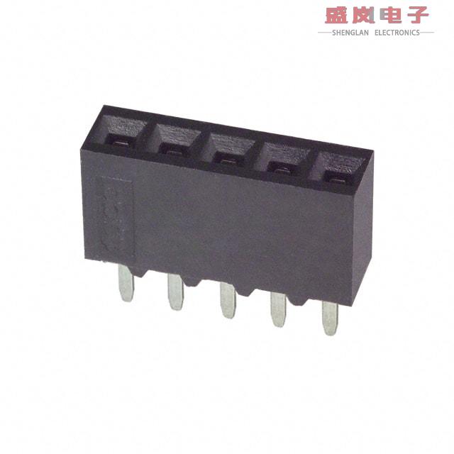 原装正品5-535541-3[CONN RCPT 5POS 0.1 GOLD PCB]