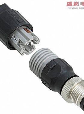 原装正品1641785[CONN PLUG MALE 4POS GOLD IDC]