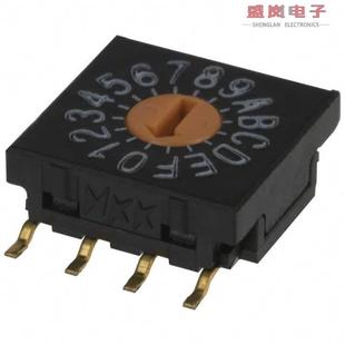 DIP FR02FR16P 100MA HEX ROTARY SWITCH 正品 原装