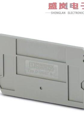 原装正品3070367[CONN TERM BLK END PLATE GRAY]