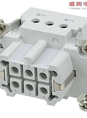 原装正品1-1103635-1[INSERT FEMALE 6POS+1GND SCREW]