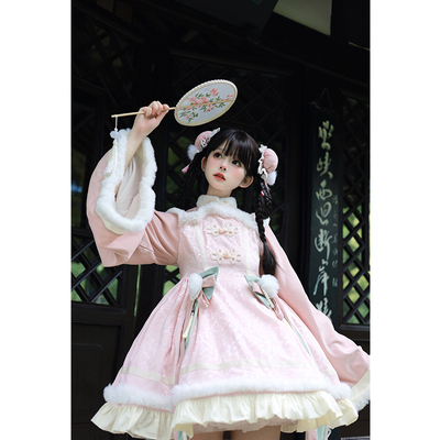 【现货掉落】【桃夭】西瓜气泡水原创设计lolita少女op连衣裙
