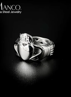 eManco欧美新款男士不锈钢时尚