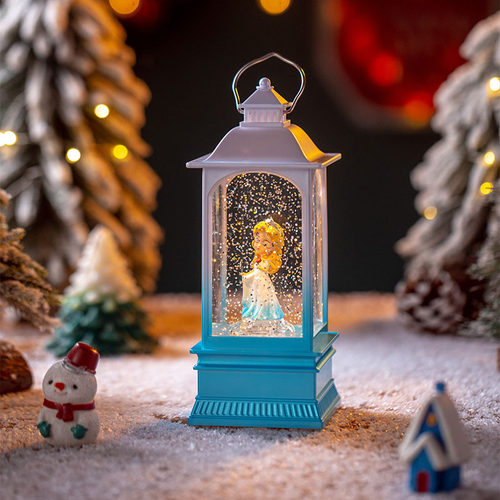 音乐盒礼物儿童可爱摆件公主水晶球女童生日礼品小女孩夜灯八音盒