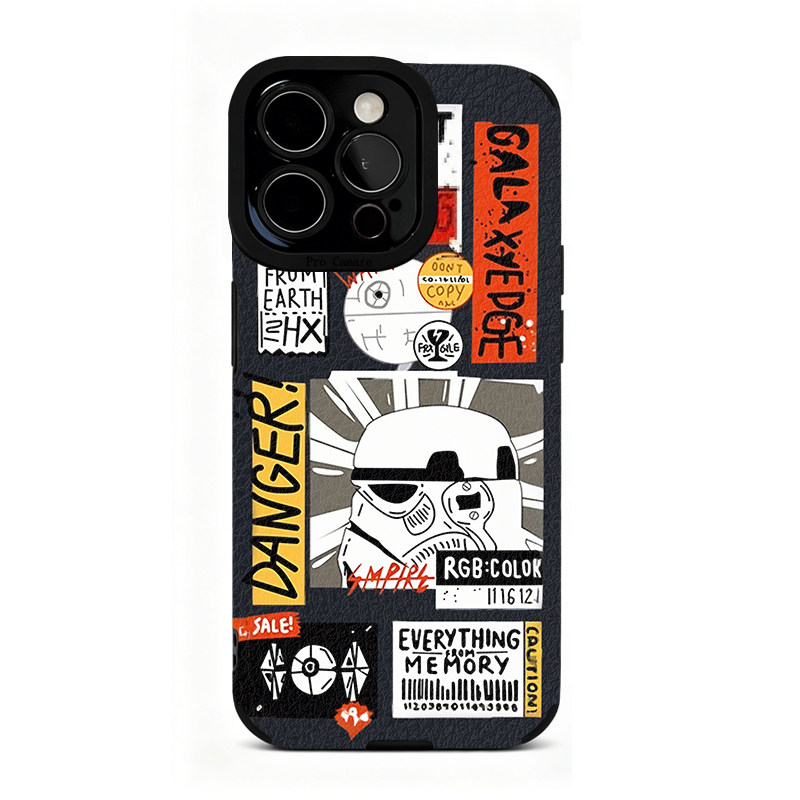 日韩经典角色标签适用苹果17 16 15 14 13 12 11手机壳x华为mate70 60 50 40 30创意pura80全包nova14荣耀400