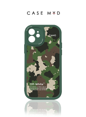 森林绿色丛林适用华为p70 p60 p50 p40 p30 p20手机壳个性潮牌迷彩绿offwhite防摔软mate70 60e 50 40 30苹果