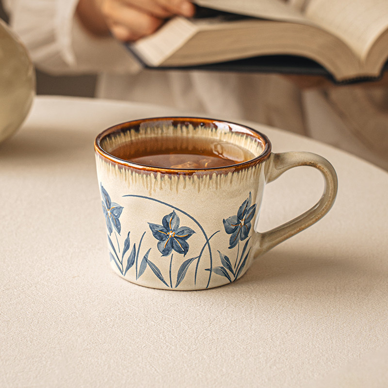 悠瓷陶瓷马克杯办公室咖啡杯女生漂亮喝水杯子下午茶杯生日礼品杯,餐饮具,马克杯,淘宝优惠券,粉丝福利购,淘宝优惠卷