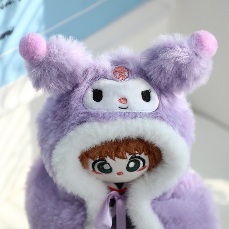 仅娃衣毛绒玩偶披风挂件着替17cm披肩衣服可爱钥匙扣替换 萌,模玩/动漫/周边/娃圈三坑/桌游,棉花娃娃/毛绒玩具娃衣,淘宝优惠券,粉丝福利购,淘宝优惠卷