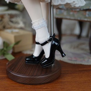 BJD嘀嗒家四分dfh高跟脚魔岛学院高跟脚高跟鞋四分娃鞋 现货