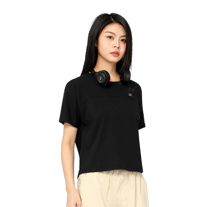 悍途运动上衣女春夏新款户外跑步运动半袖速干休闲透气短袖T恤女