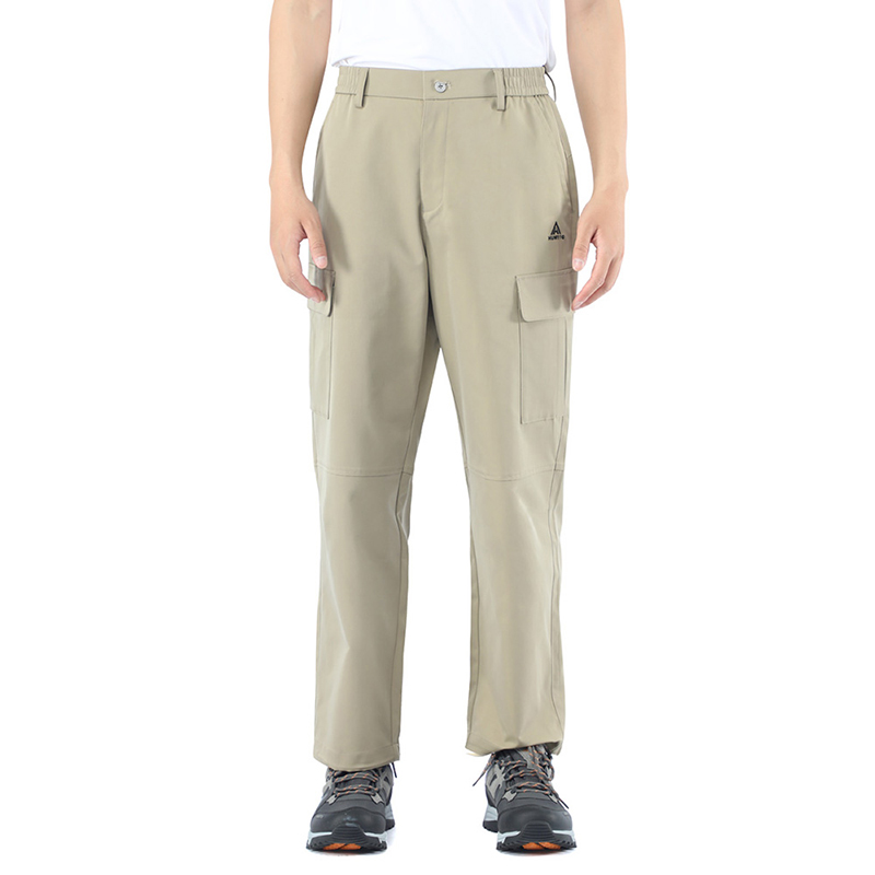 悍途男装休闲裤男户外宽松直筒裤