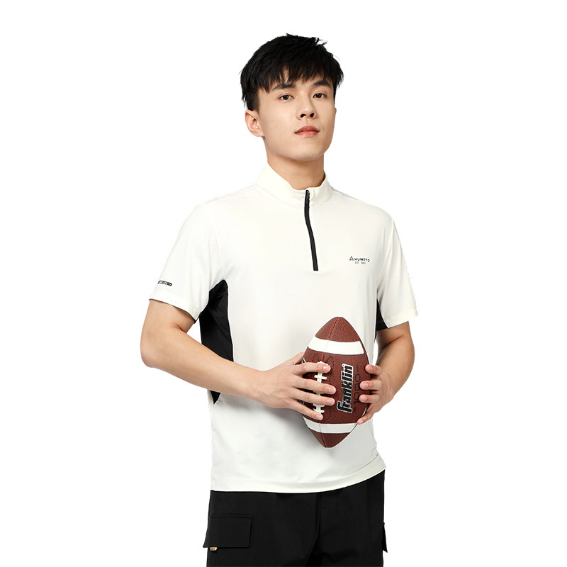 悍途运动上衣男春夏新款户外跑步休闲百搭半袖速干透气短袖T恤女