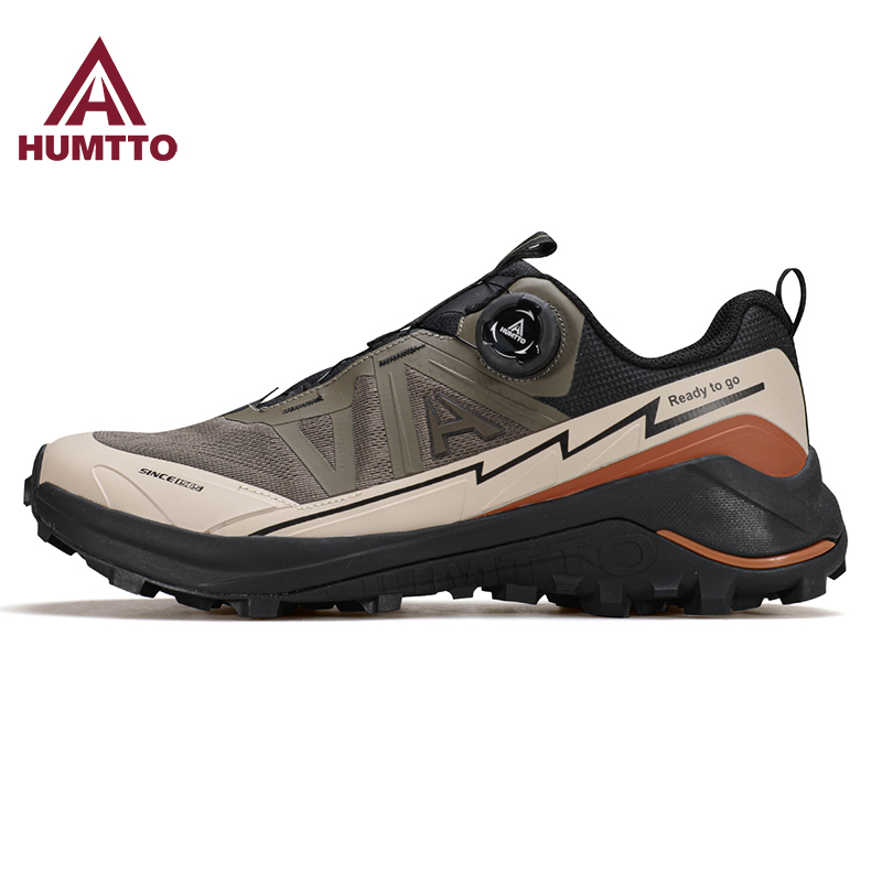 悍途男鞋春夏透气机能越野跑鞋男