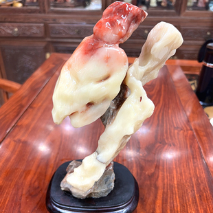 伏石苍鹰寿山石镇宅原石鸿运当头别墅新家乔迁礼芙蓉石摆件礼品