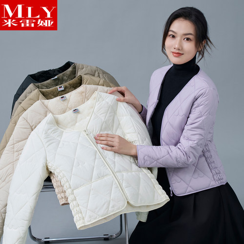 冬季棉服女款爆款加绒加厚保暖