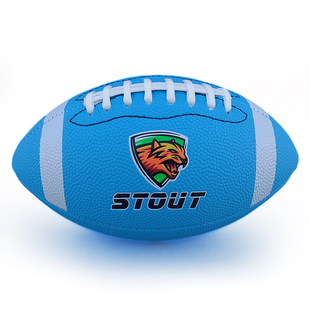 美式橄榄球3号6号9号成人儿童青少年比赛训练PU颗粒防滑特价包邮