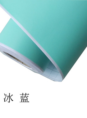 冰蓝贴纸不干胶墙贴PVC即时贴广告装修会场布展幼儿园用家具贴面