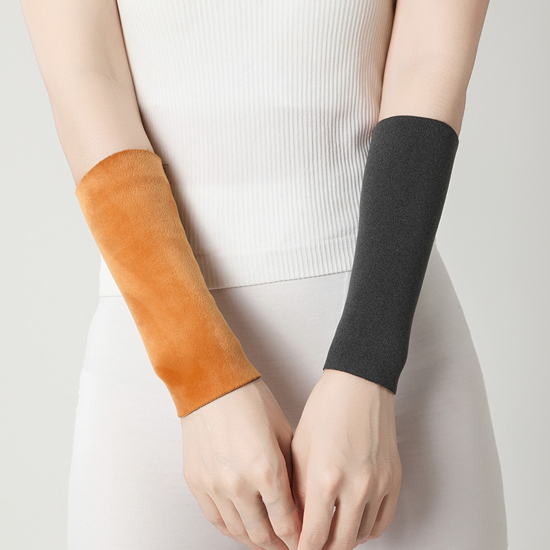 手腕护具德绒加绒厚款防寒护腕女