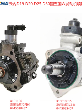 汽车原厂配件博世钧风云内D19 D20 D25 D30发动机X191106高压油泵