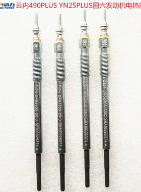 汽车原厂配件云内YN490PLUS YN25PLUS国六发动机预热塞 电热塞