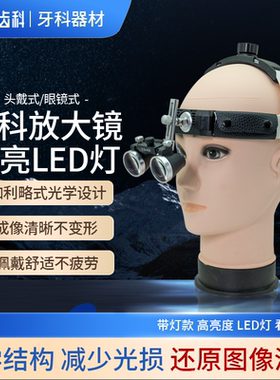 头戴式放大镜牙科医用口腔放大