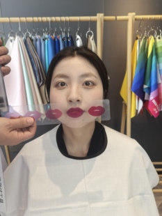 韩国四季12型诊断色卡个人唇180色春夏秋冬测试口红测试卡