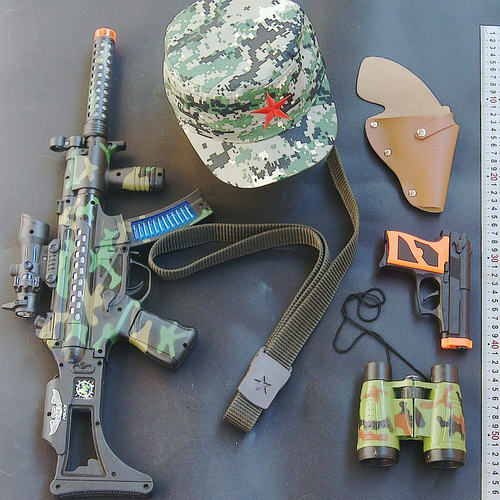 儿童声光音乐冲锋枪狙击枪