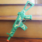 玩具枪男孩枪玩具40CM小冲锋枪不用电池可以发声 表演舞蹈塑料枪