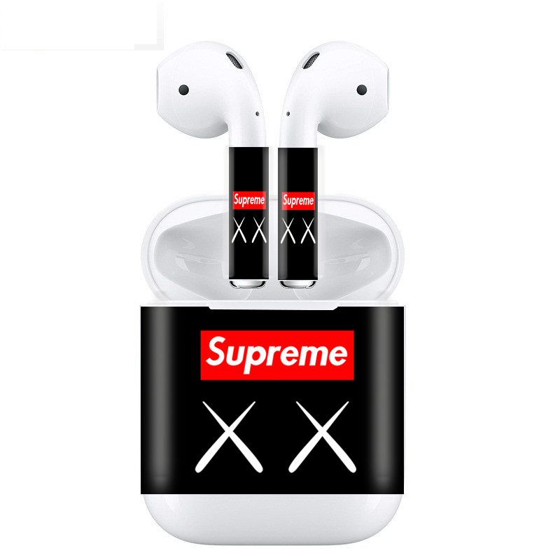 Æ»¹ûÎÞÏß¶ú»úÌùÖ½ AirPodsÌùĤÌ××°iPhone¶ú»úºÐ·À¶ª±£»¤²ÊĤ¶¨ÖÆ