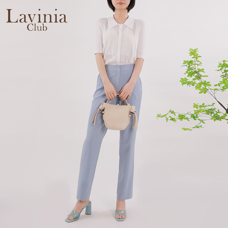 简约拉维妮娅通勤休闲裤